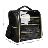 Makeup Bag with 3 Removable Pouches Large Capacity Toiletry Storage Bag
